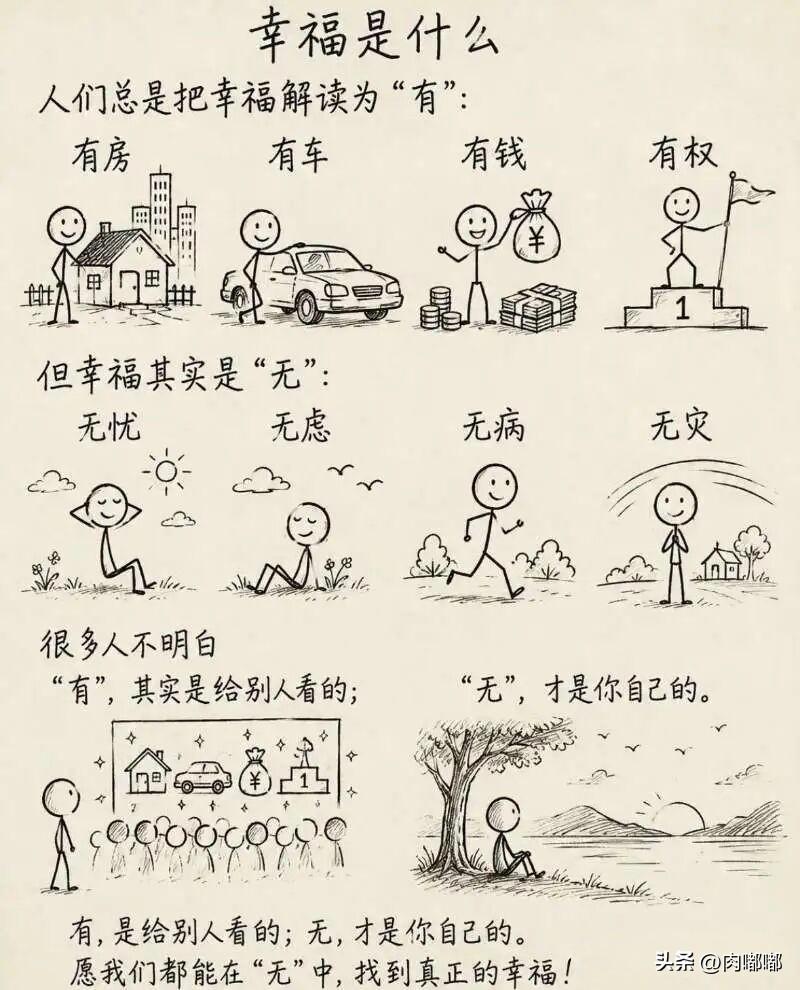 幸福是什么？[祈祷]从有到无的转变。幸福这东西，说起来挺玄的，人人都追着它跑，可