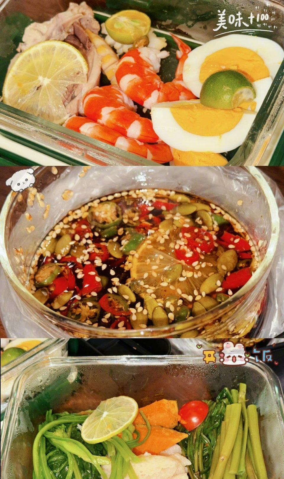 之前的彩椒碗还有蔬菜三明治都是很想自己动手做着吃的！
这次又又又上新了！看上去好