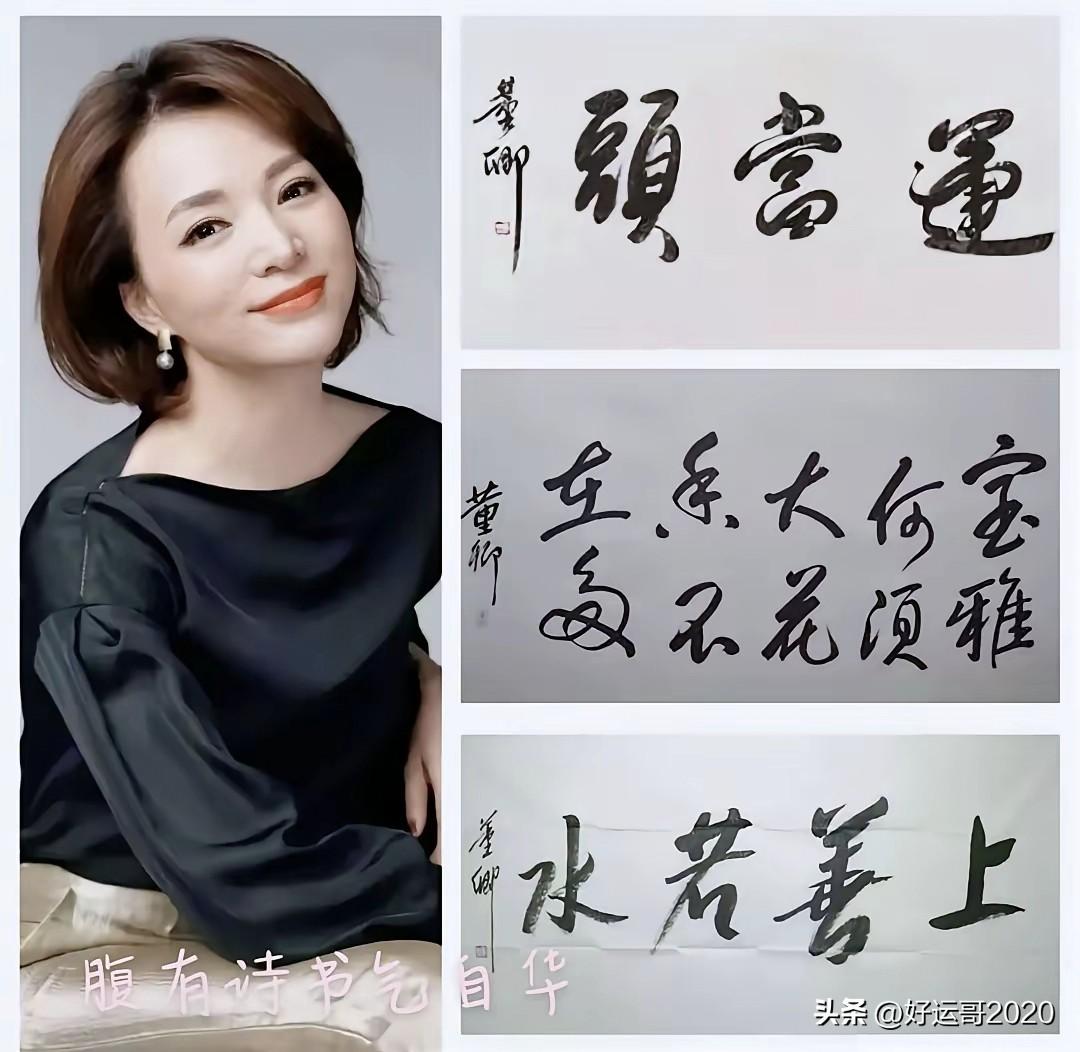 这么多央视主持人确实是朱军的书法写得最好，朱军曾拜师书画名家范曾，是范曾的关门弟