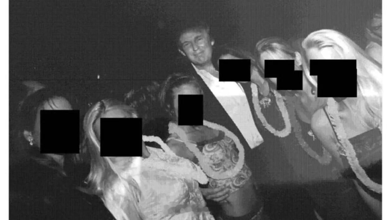 美国众议院民主党议员们发布图2的照片是否恰当？网图 