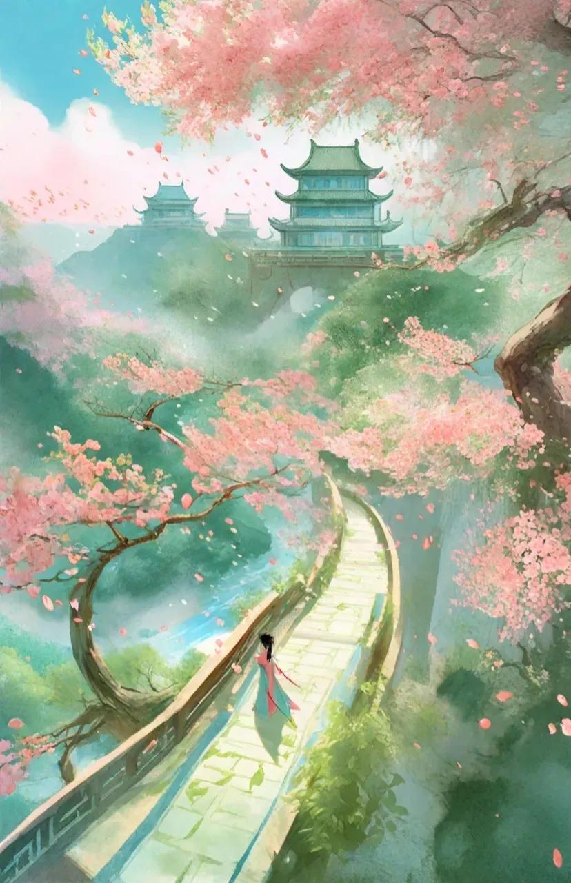 春日游，杏花吹满头。陌上谁家年少，足风流。——韦庄《思帝乡·春日游》
【释义】春