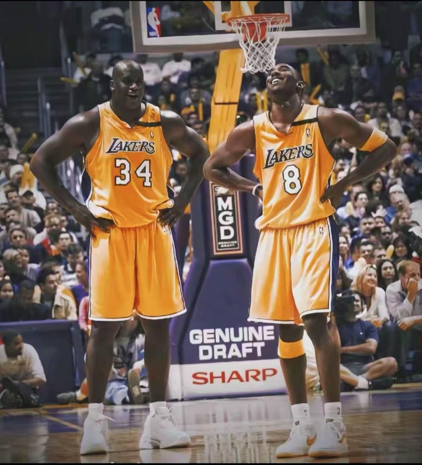 科比&奥尼尔，历史上最强二人组，不接受反驳！科比KobeBryant奥尼尔