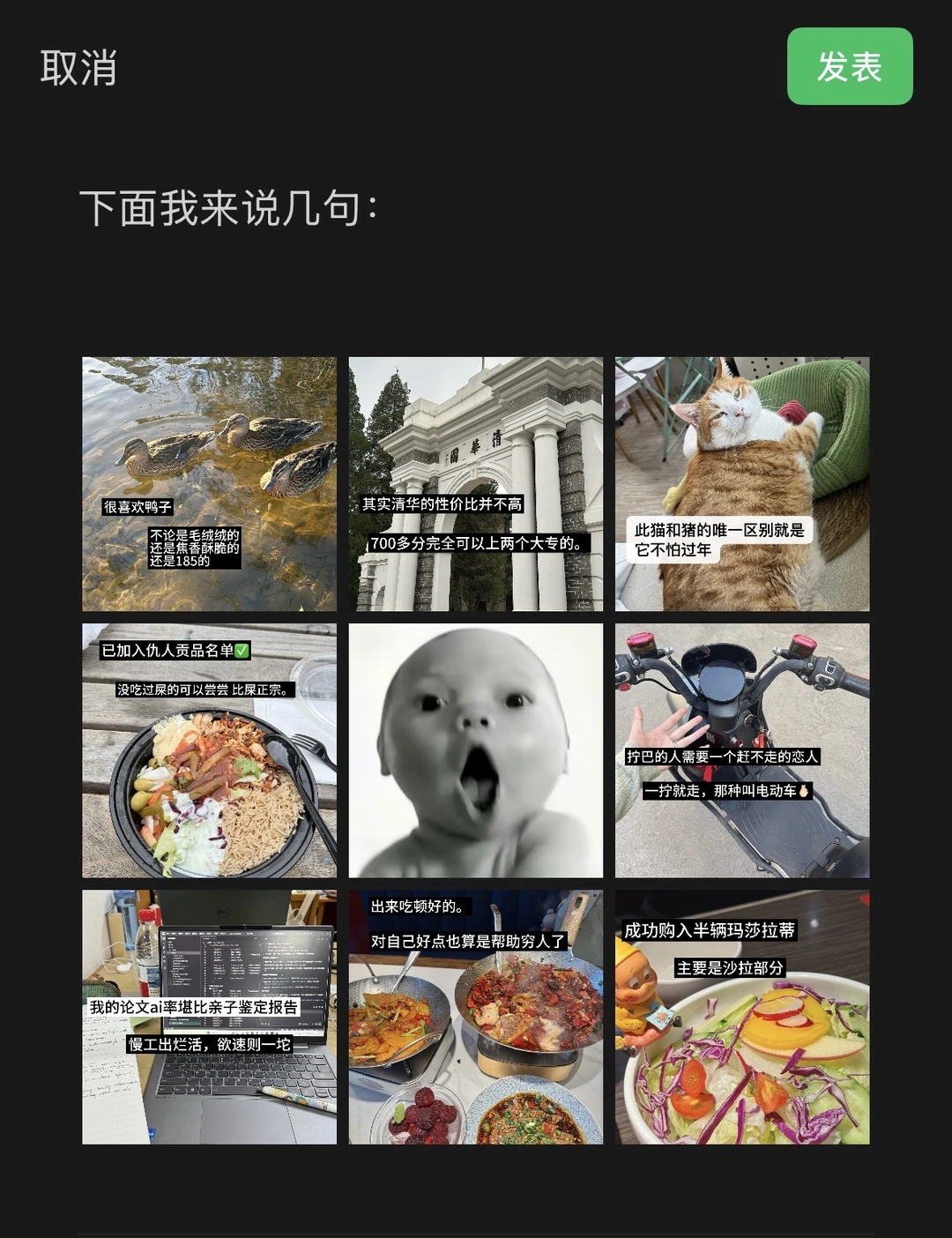 我古怪又抽象的生存日记…