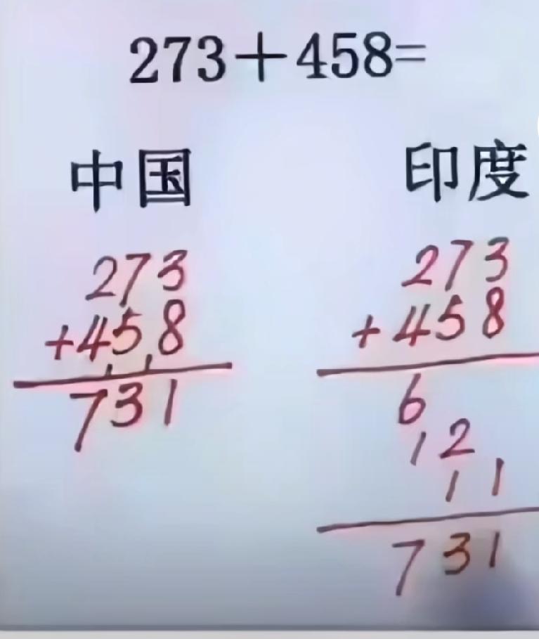 同一道题，两种算法，哪种算法最简单明了。我认为第二种算法最方便。
不要小看印度数