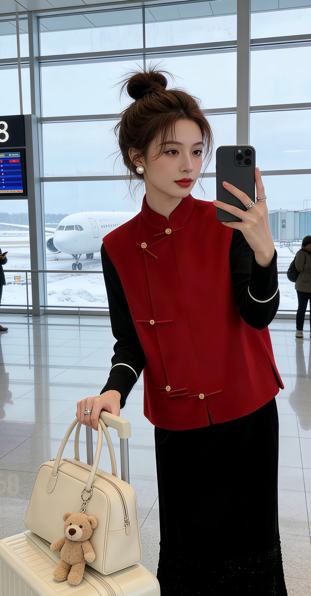 穿搭 新年穿搭 新年装 冬季穿搭 新中式国风