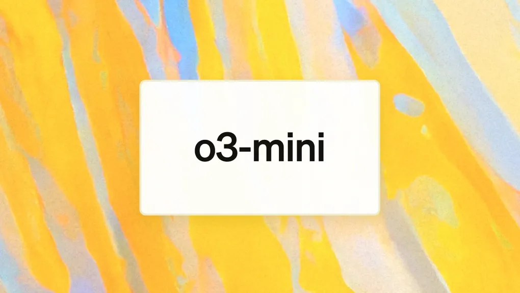 OpenAI o3-mini 模型来了o3-mini 是目前推理系列中最新且最具