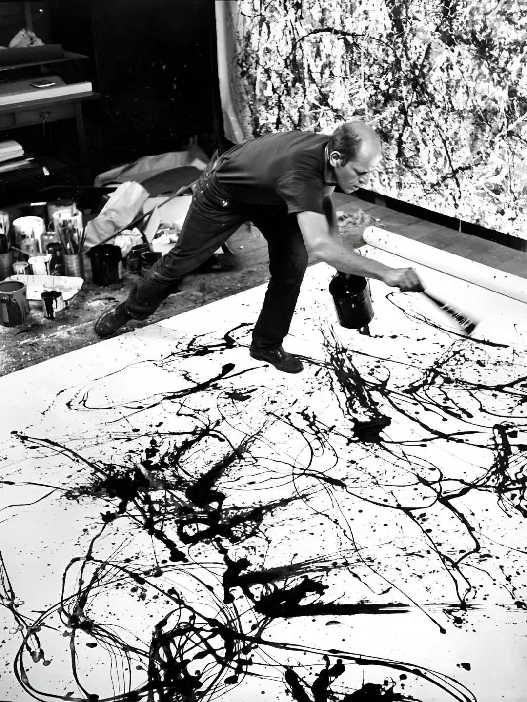 艺术家分享丨Jackson Pollock💫