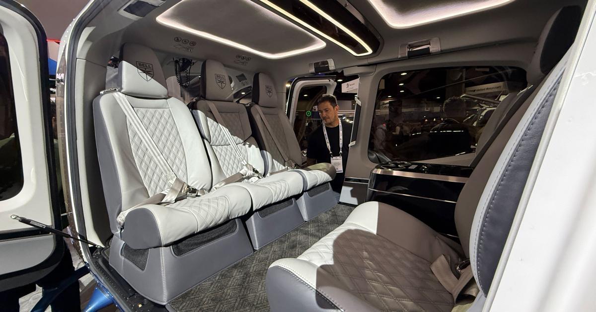 贝尔429直升机设计师推出VVIP系列的可选配置

飞行总动员3月17日消息：近