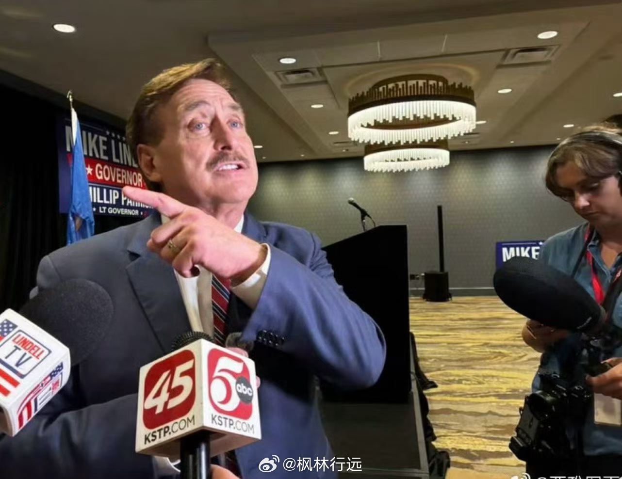🔥🇺🇸“我的枕头”创始人，竞选明尼苏达州长职位的共和党提名🔥有Trump