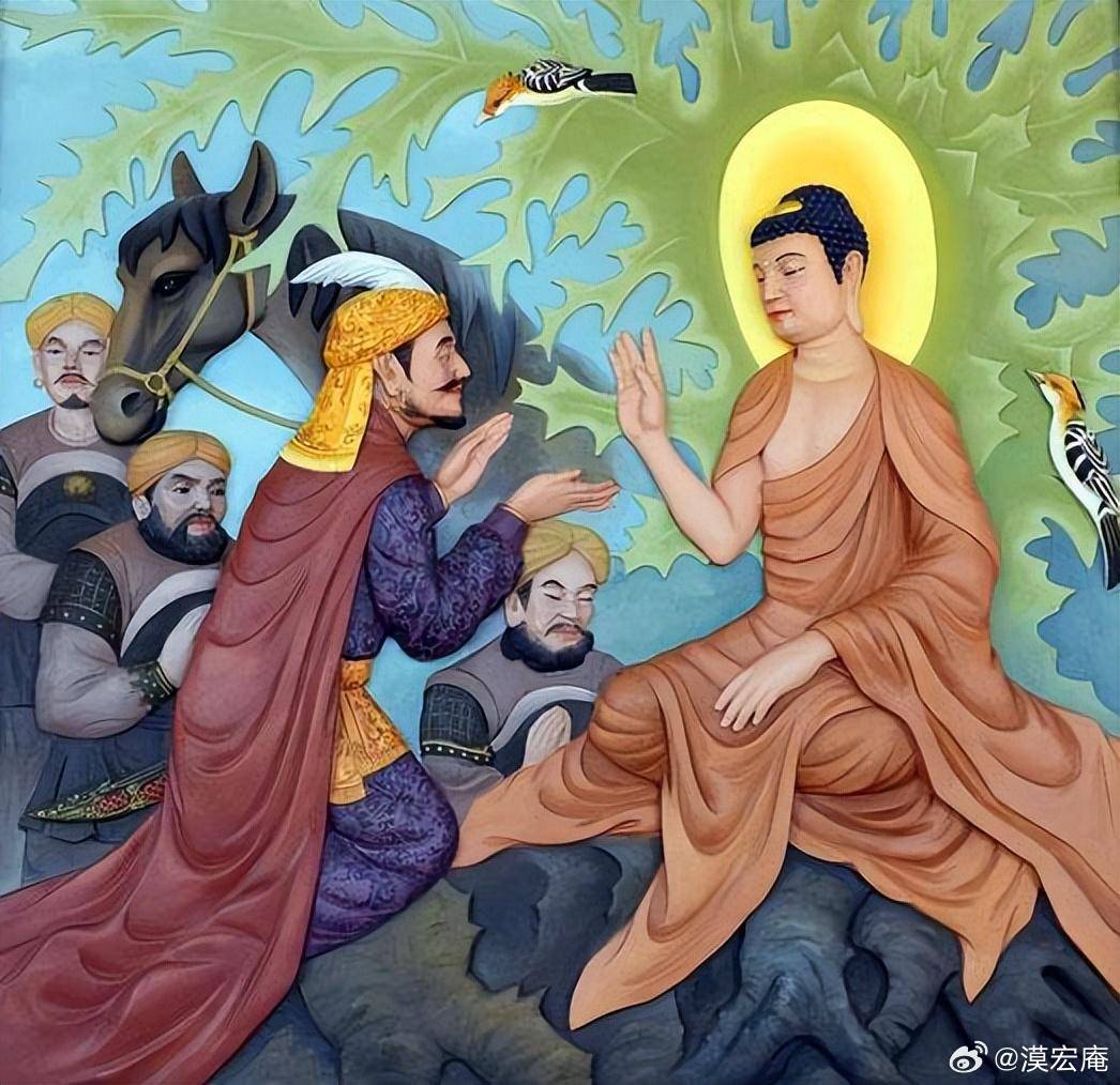 漠宏庵情感   三迦叶弃邪归正:优楼频罗迦叶心中思惟着: 这绝不是一位普通的人，