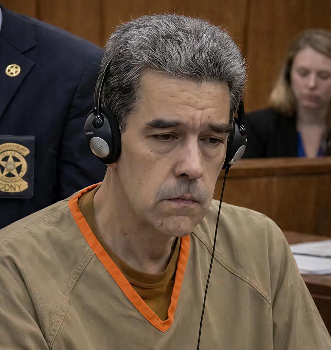 王铎：马杜罗第二次受审，真的瘦了。