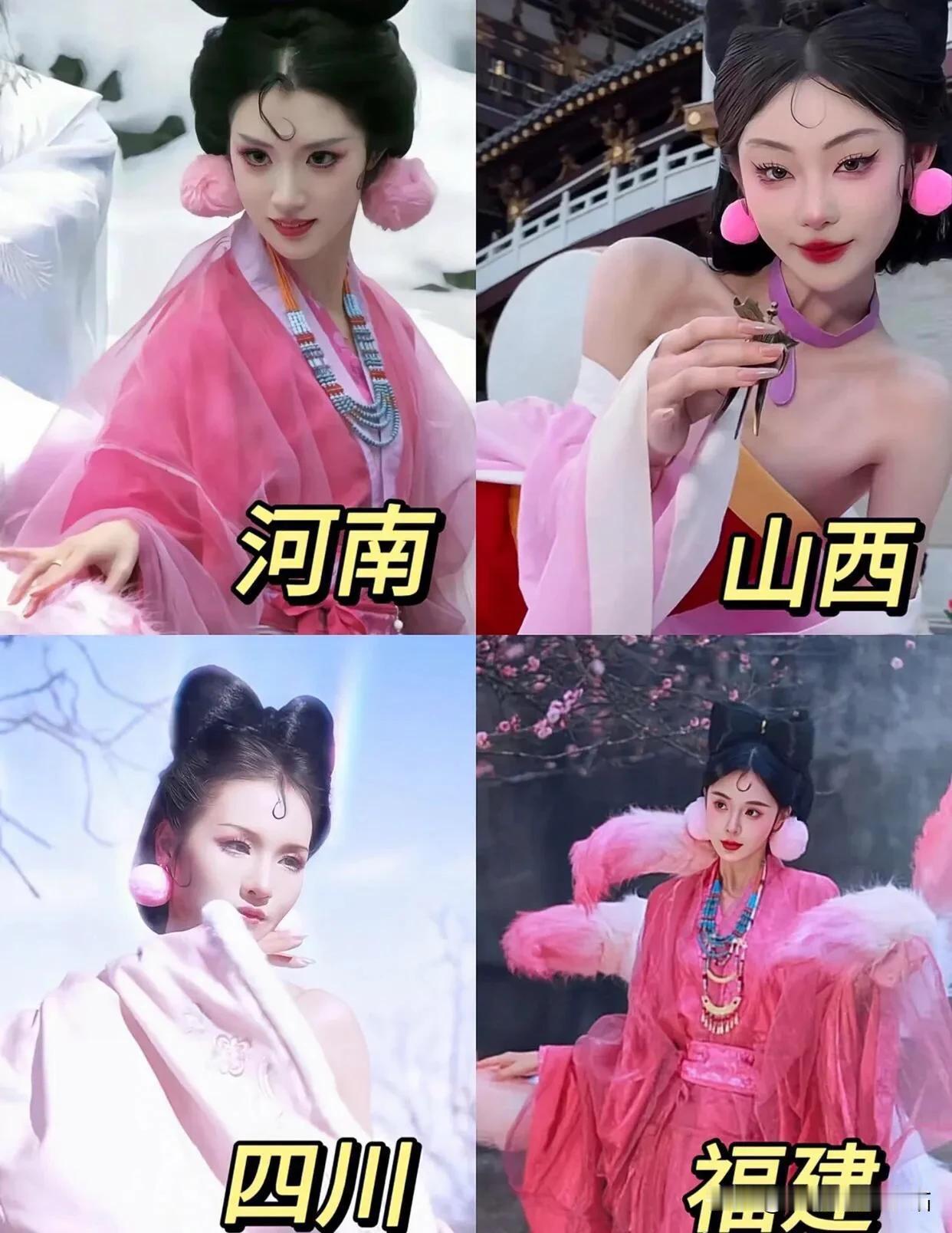 河南妲己：神还原；
山西妲己：性感；
四川妲己：妩媚；
福建妲己：温柔；

媒体