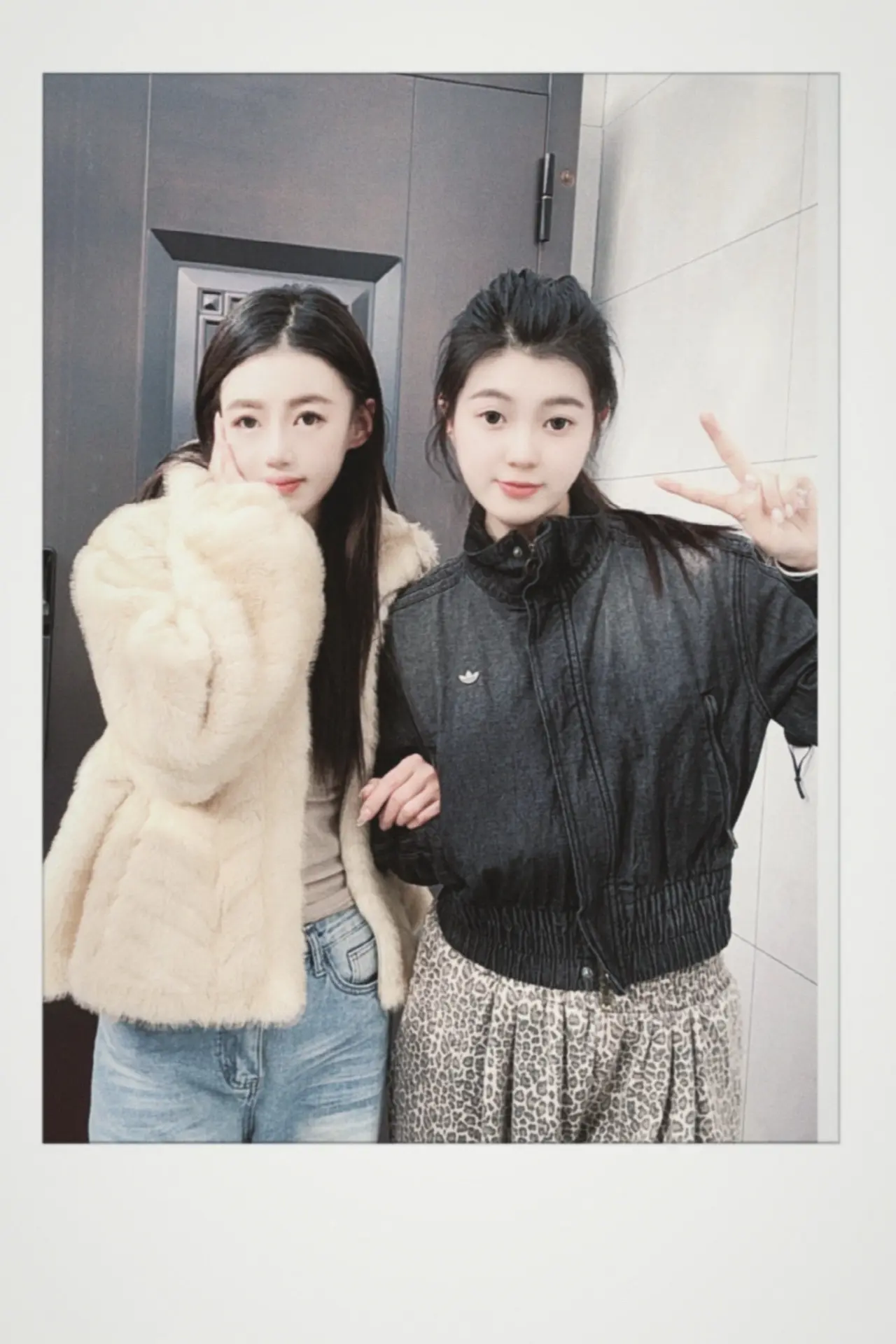 女明星和她的素面朋友