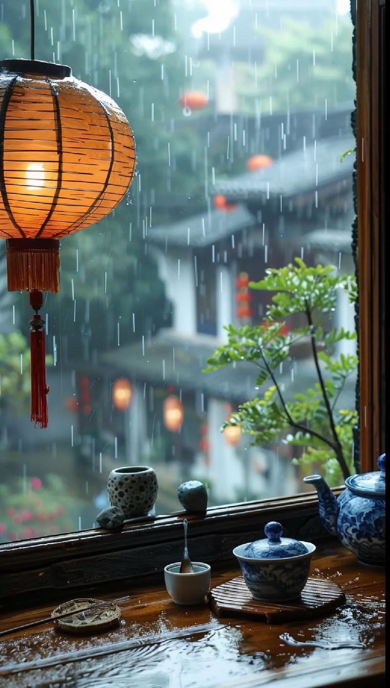 我的今日状态：😁轻松愉快
我这里的天气：🌧下雨