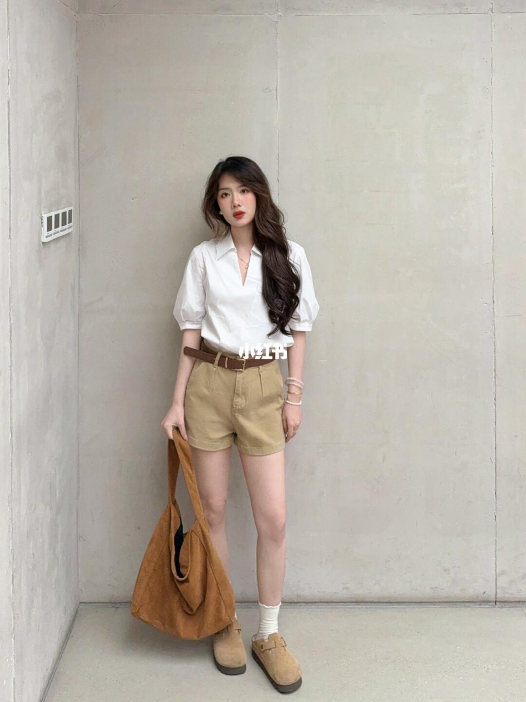 3️⃣套白衬衫通勤穿搭🧺轻松get高智感老钱风