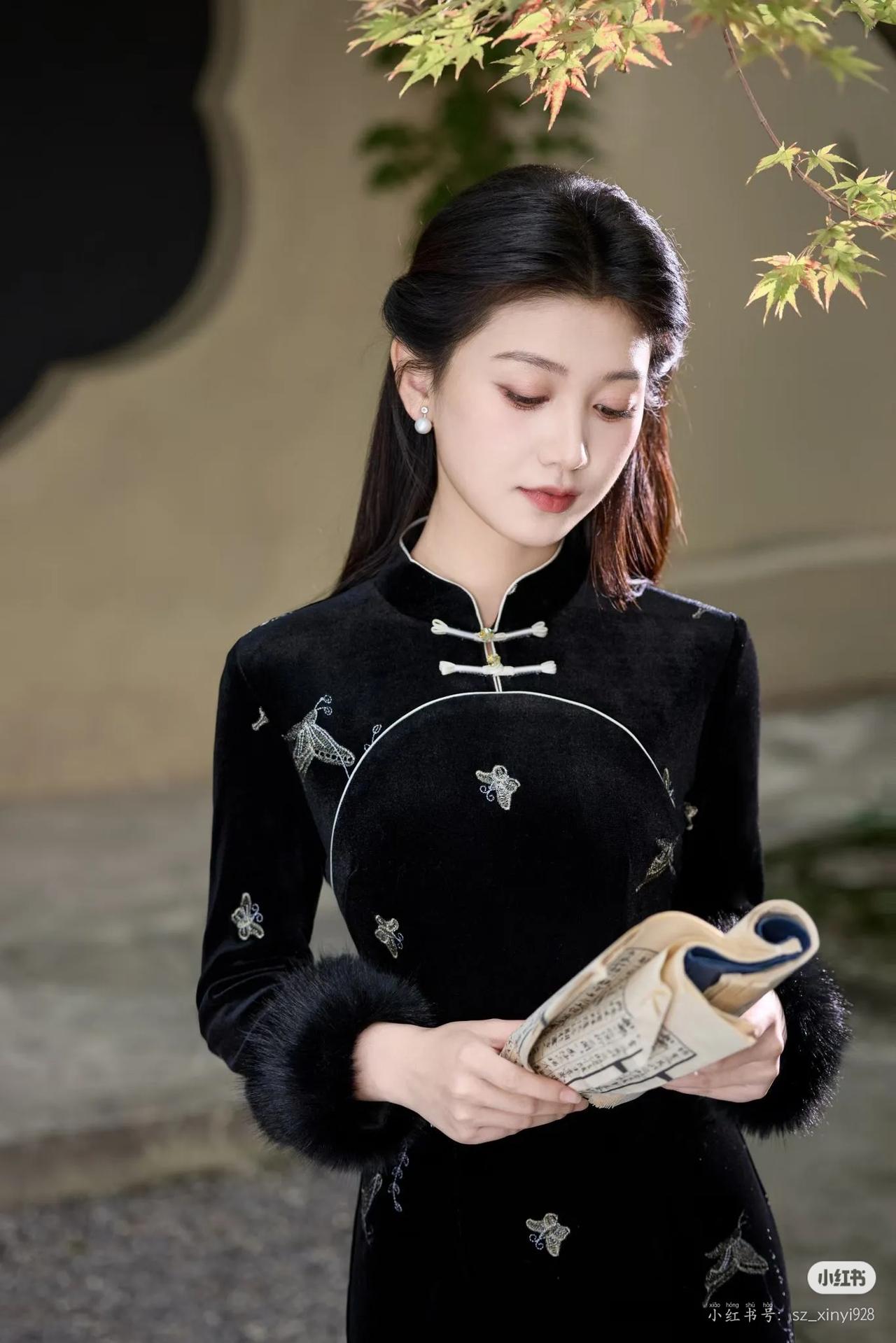 东方女性穿旗袍为什么这么美美女旗袍穿搭写真