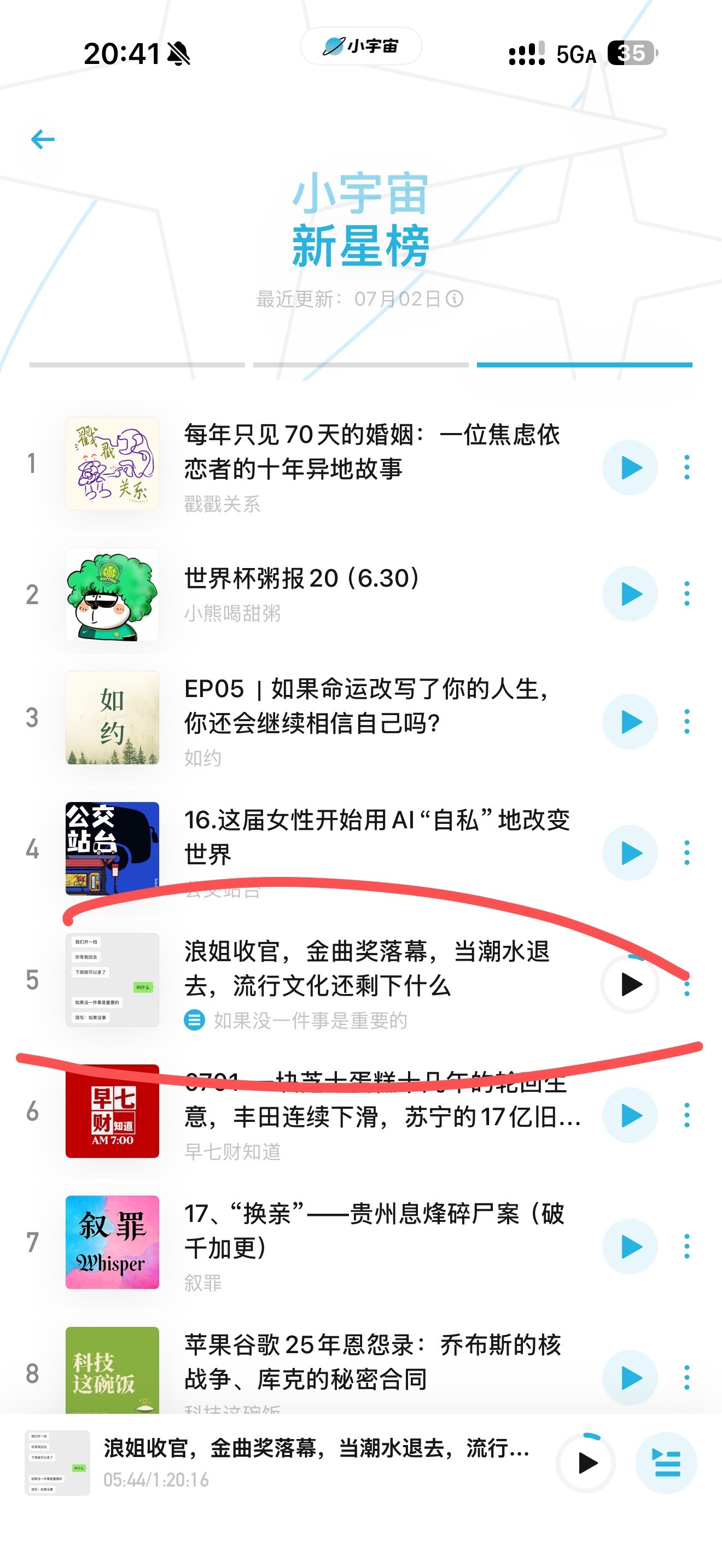 i make for the podcast not the charts 