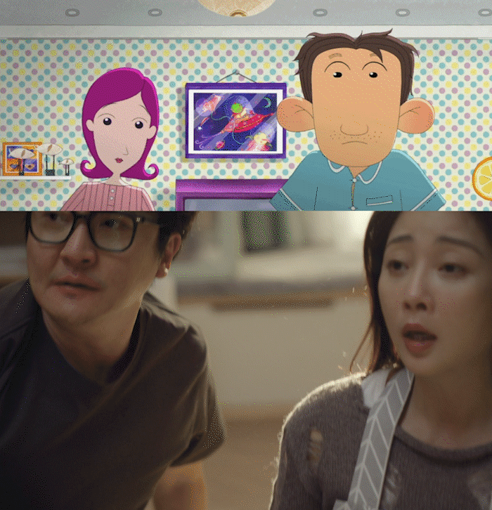 #真人版大耳朵图图一家来了# 这部剧里的家庭氛围真是温馨又有趣，感觉就像小时候看