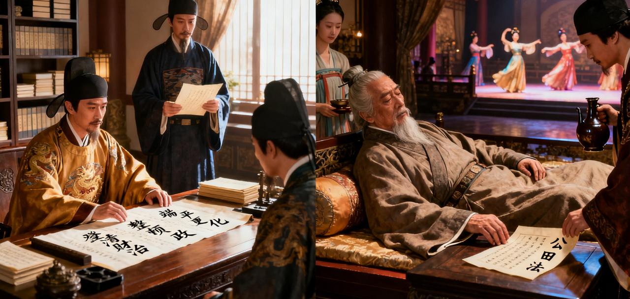 宋理宗是南宋在位时间最长的皇帝，他登基之初力图中兴，但晚期又和蒙古爆发战争，最终