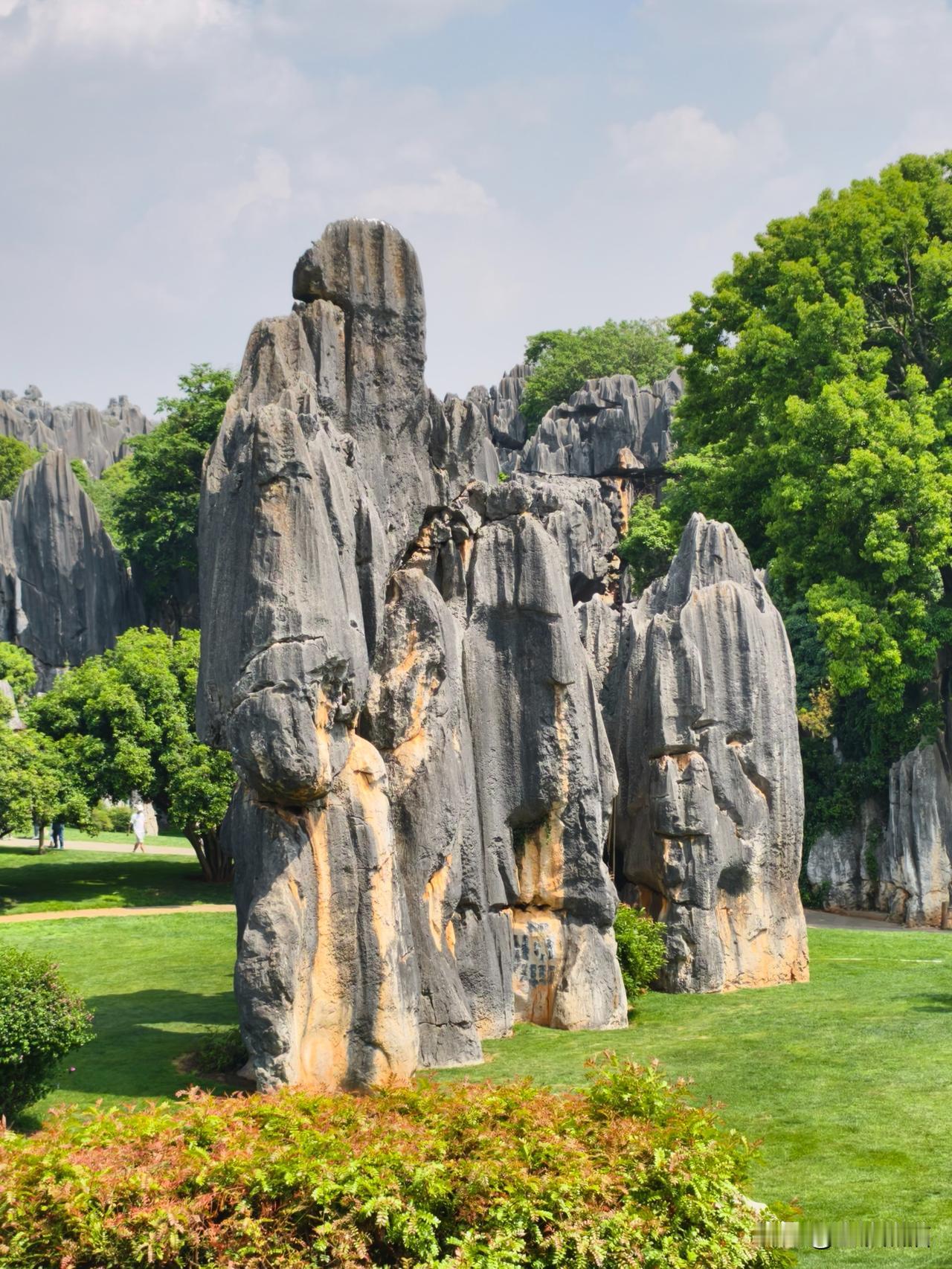 昆明石林是云南最具代表性的自然奇观之一，是世界自然遗产、世界地质公园、国家5A级