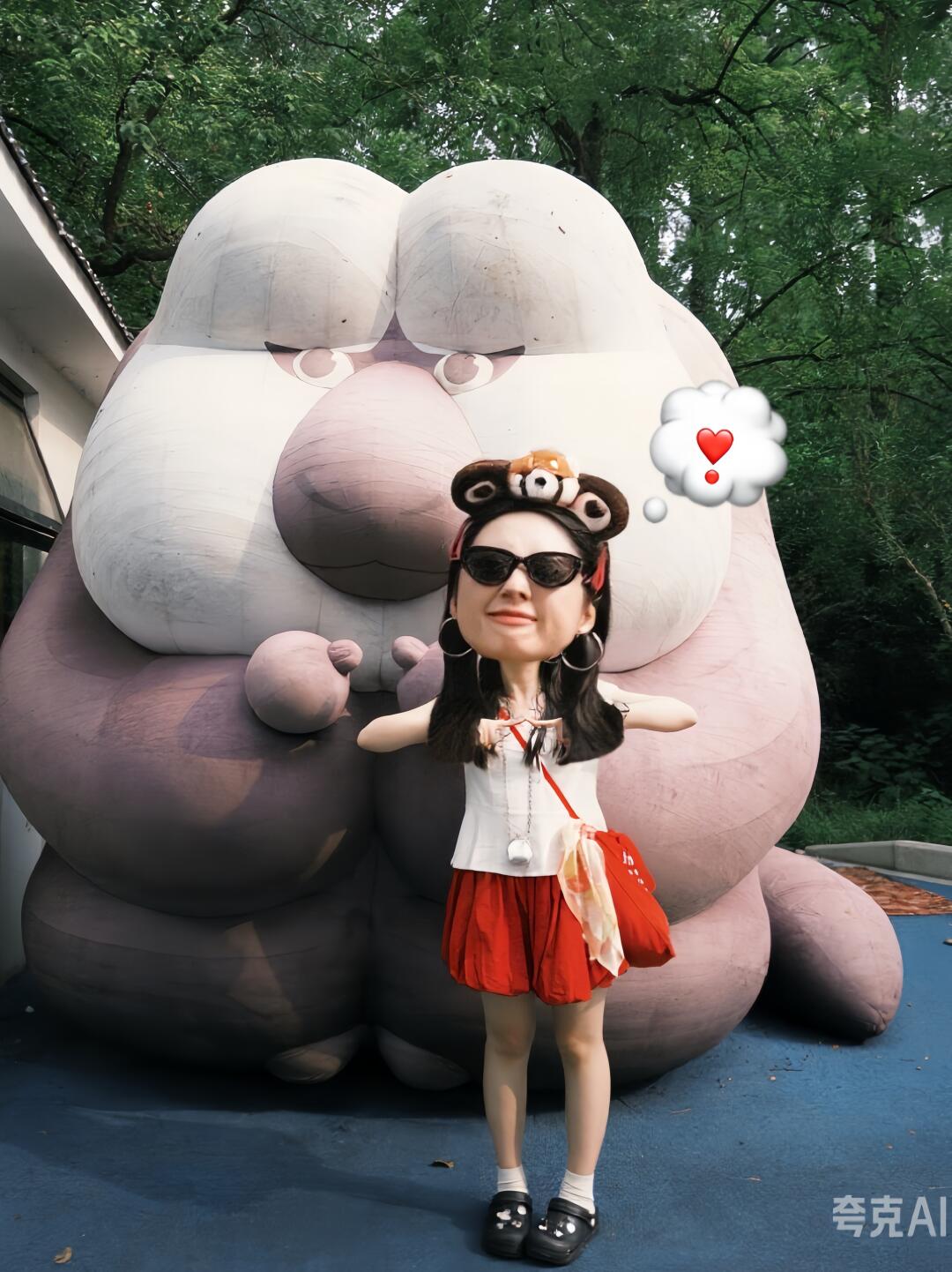 大头大头下雨不愁！超🔥大头照能一键生成啦！