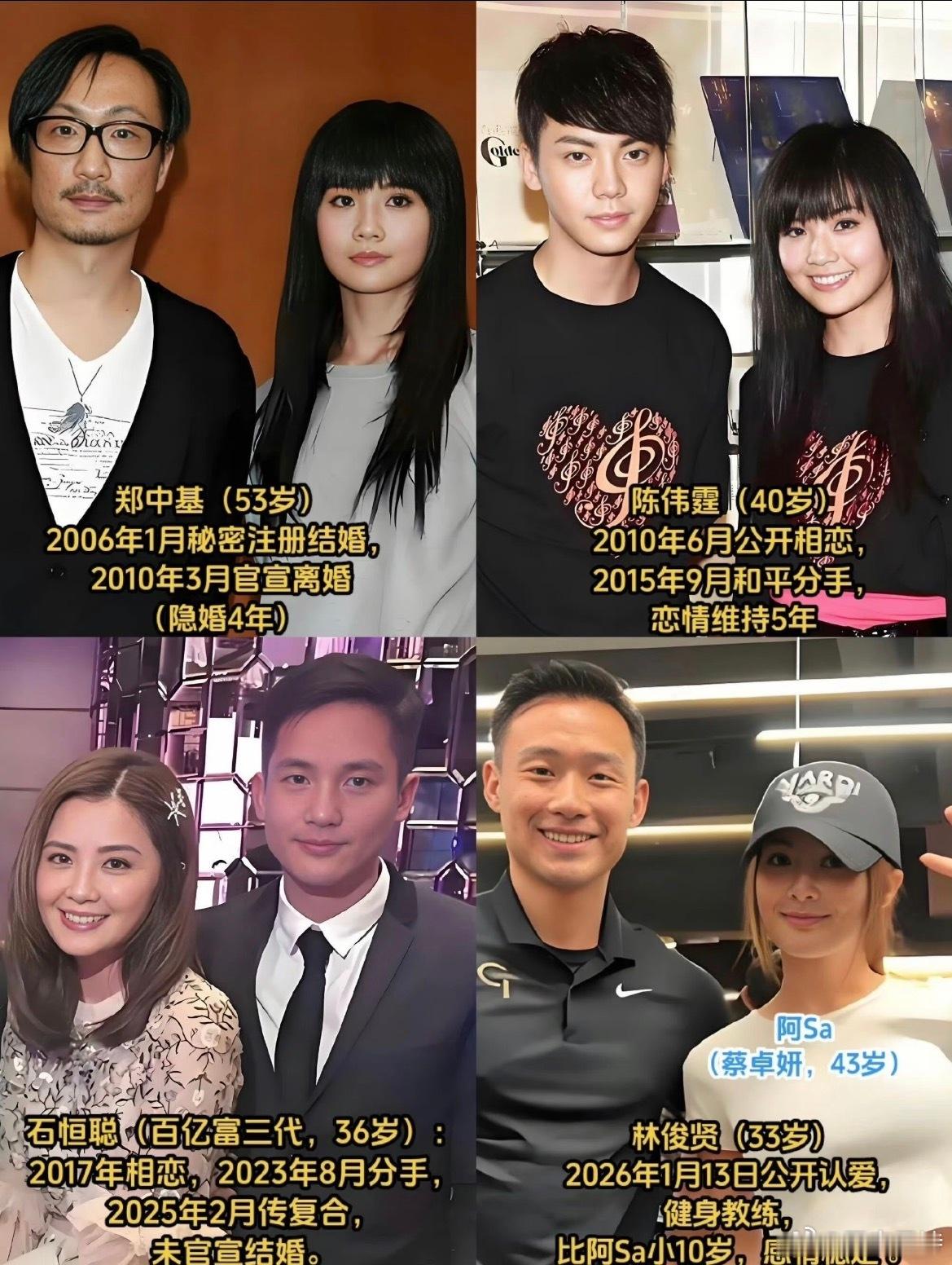 蔡卓妍2020年分两次完成冻卵手术，储存20颗卵子，为生育提前做了准备。2026
