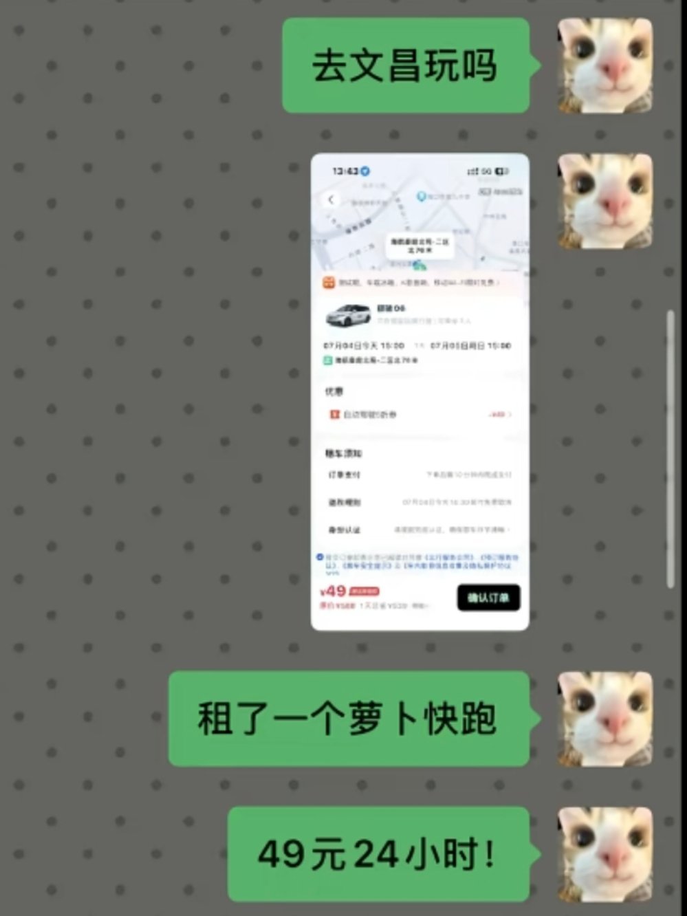 萝卜快跑进化到这种程度了？租 24 小时才 49 元和朋友出去玩一天真的很省心哎