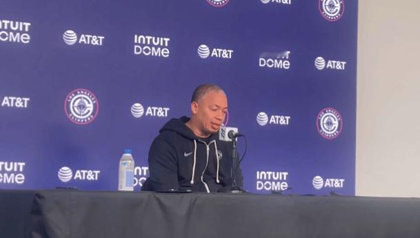 泰伦卢：“要是明天对阵雷霆我们还像今天这样失误，我们会被打花。”新赛季篮不住 ​