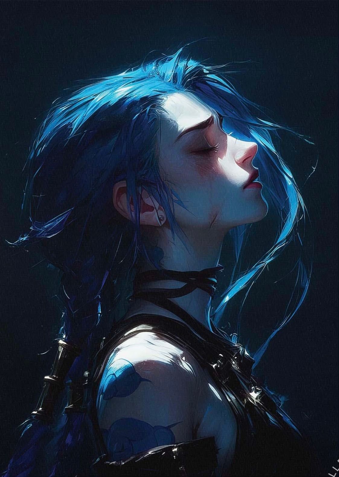 金克丝（cr:Artzchillect）英雄联盟