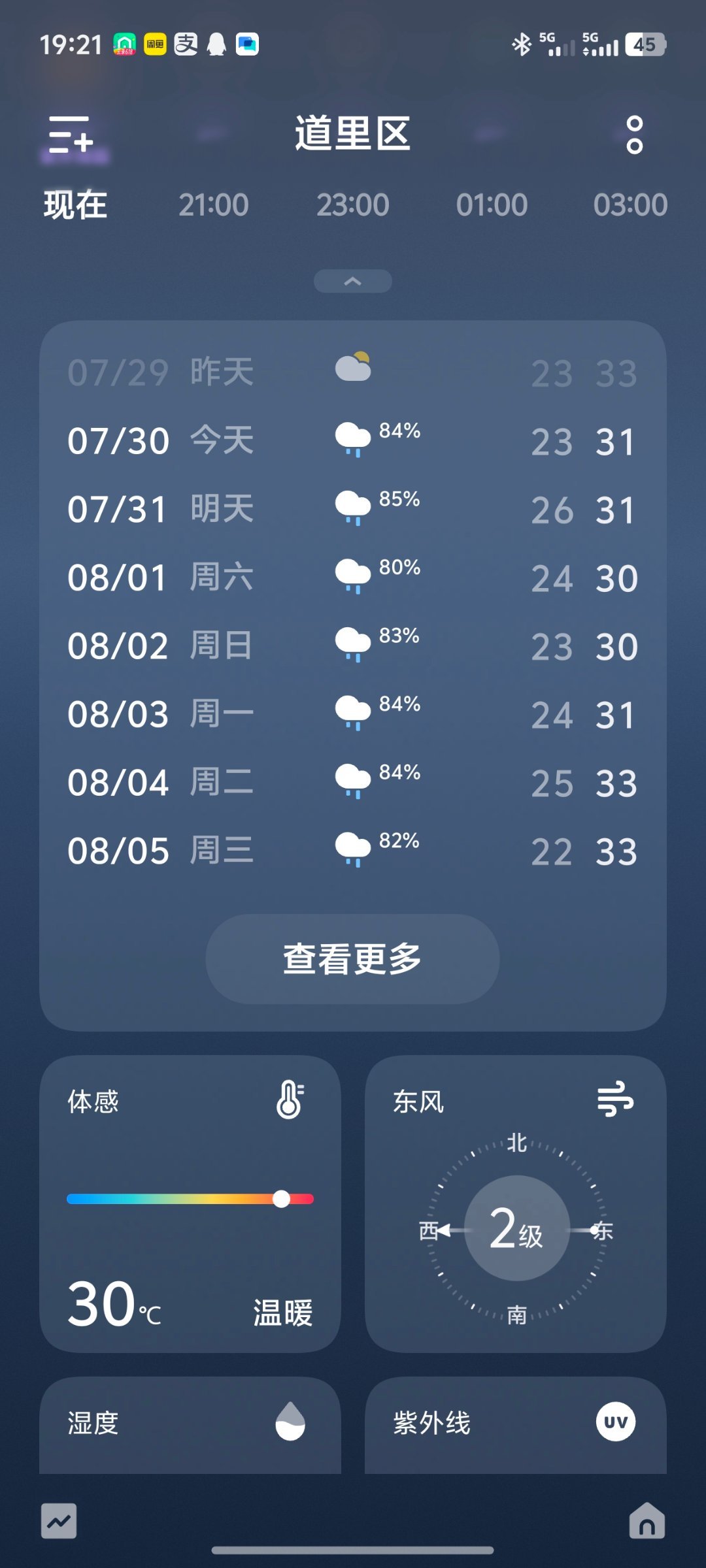 最近大家别来哈尔滨避暑 嘎嘎热还潮湿