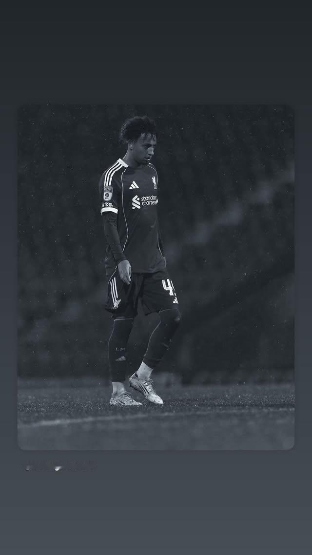 利物浦青训 近期找回状态的戈登在ig上宣布半月板撕裂，冬窗出租计划泡汤