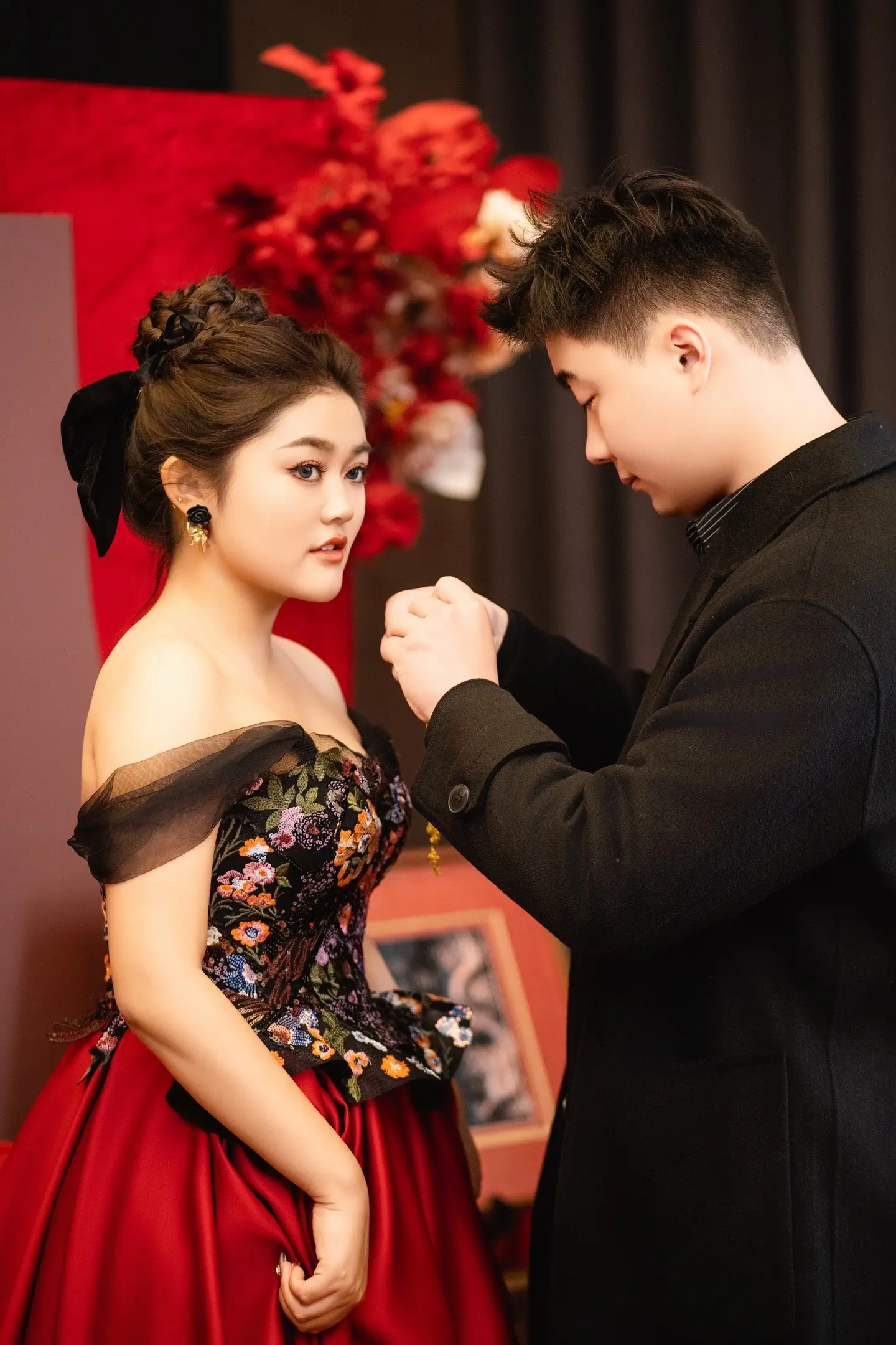 订婚宴。订婚快乐呀