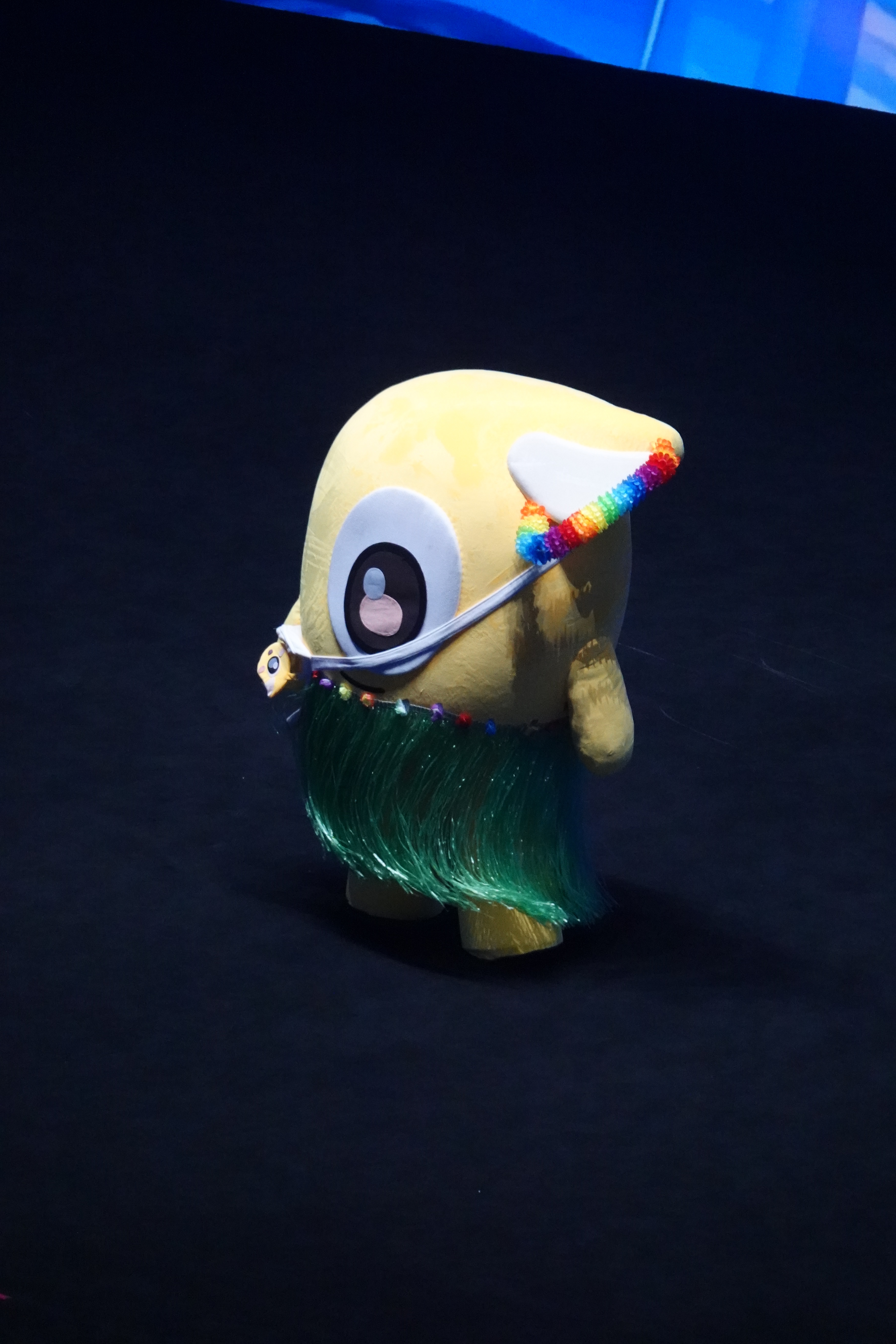 怎么说呢穿上草裙舞有点萌呢🌴