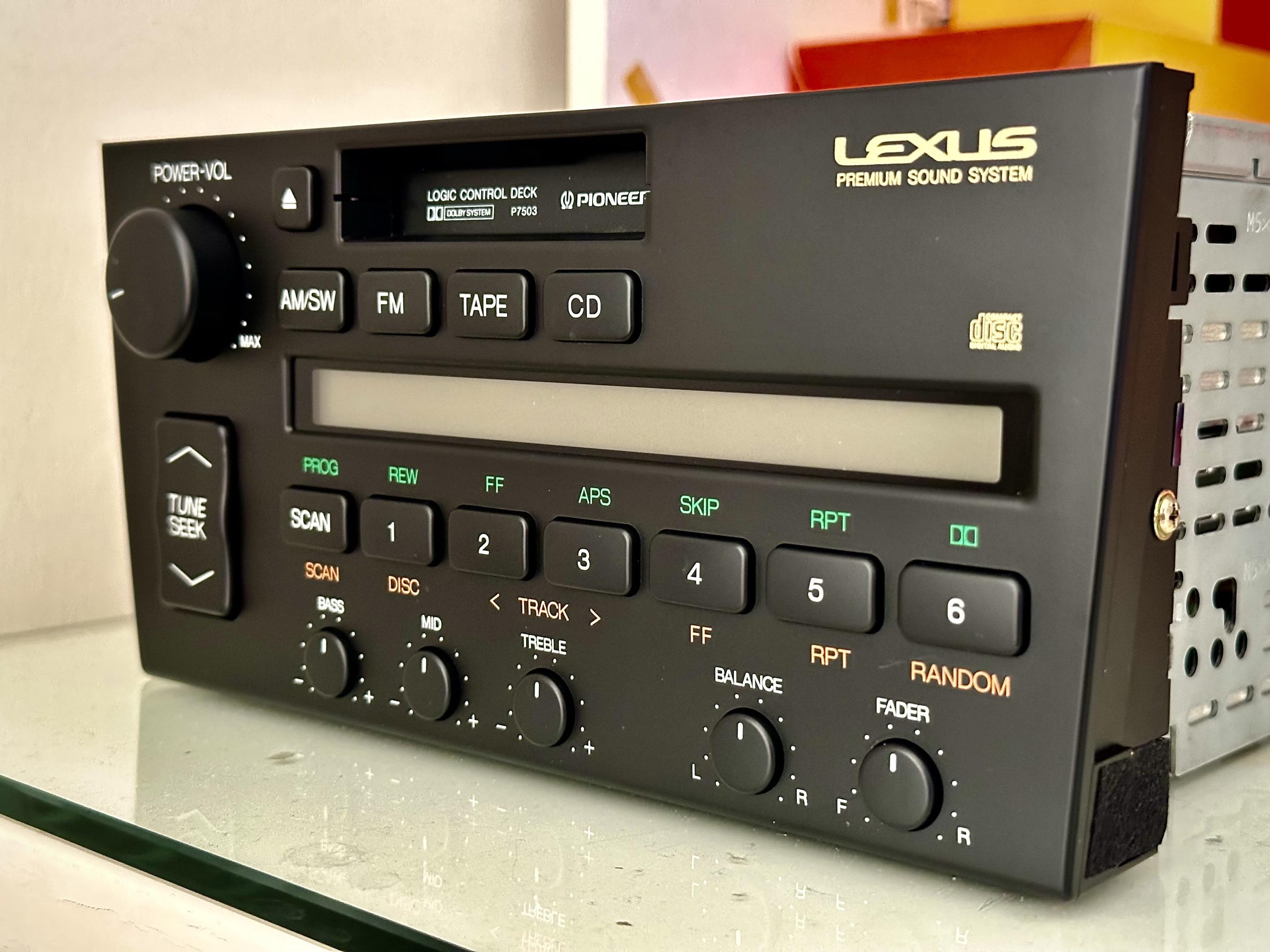 33年车龄还能买到原厂全新的音响主机 有几个品牌能做到，33年了还能买...