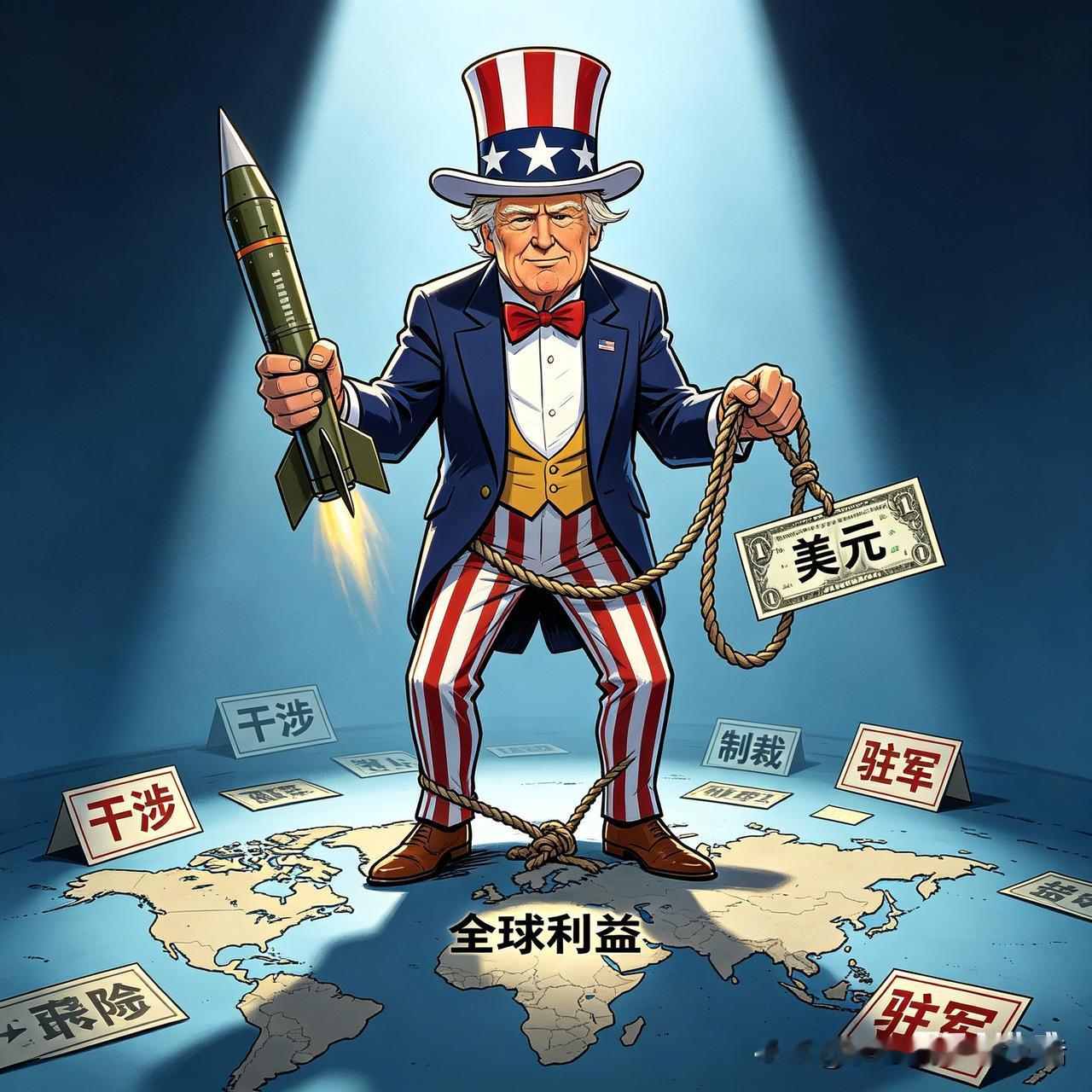 美国那点花花肠子，就连咱们村口打牌的大爷都门儿清，可偏偏就有一帮人非要把清水搅成