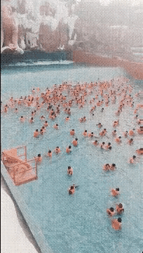 说个扫兴的事情，
其实这个水质比较脏。