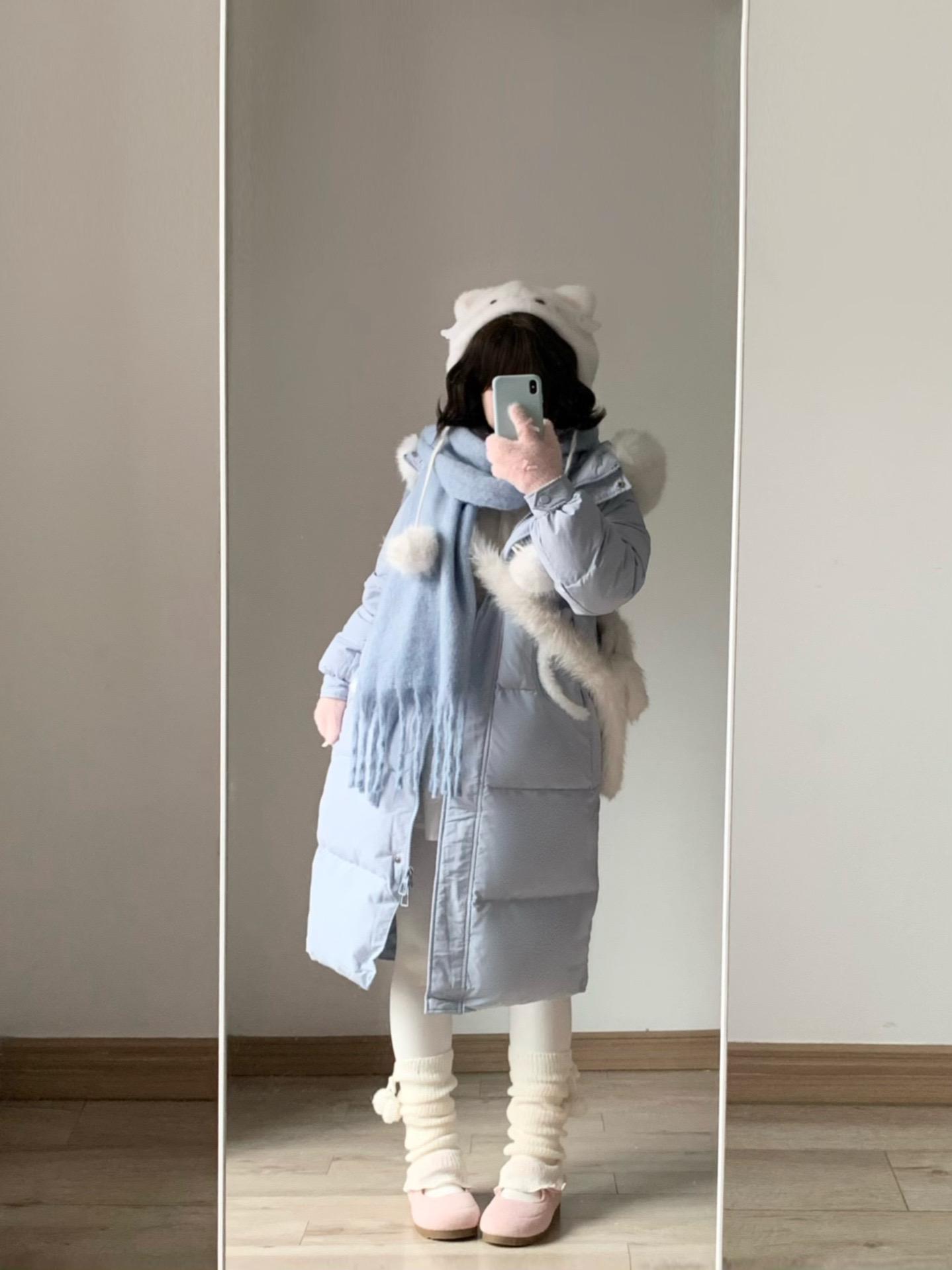 小个子甜妹冬日保暖穿搭～