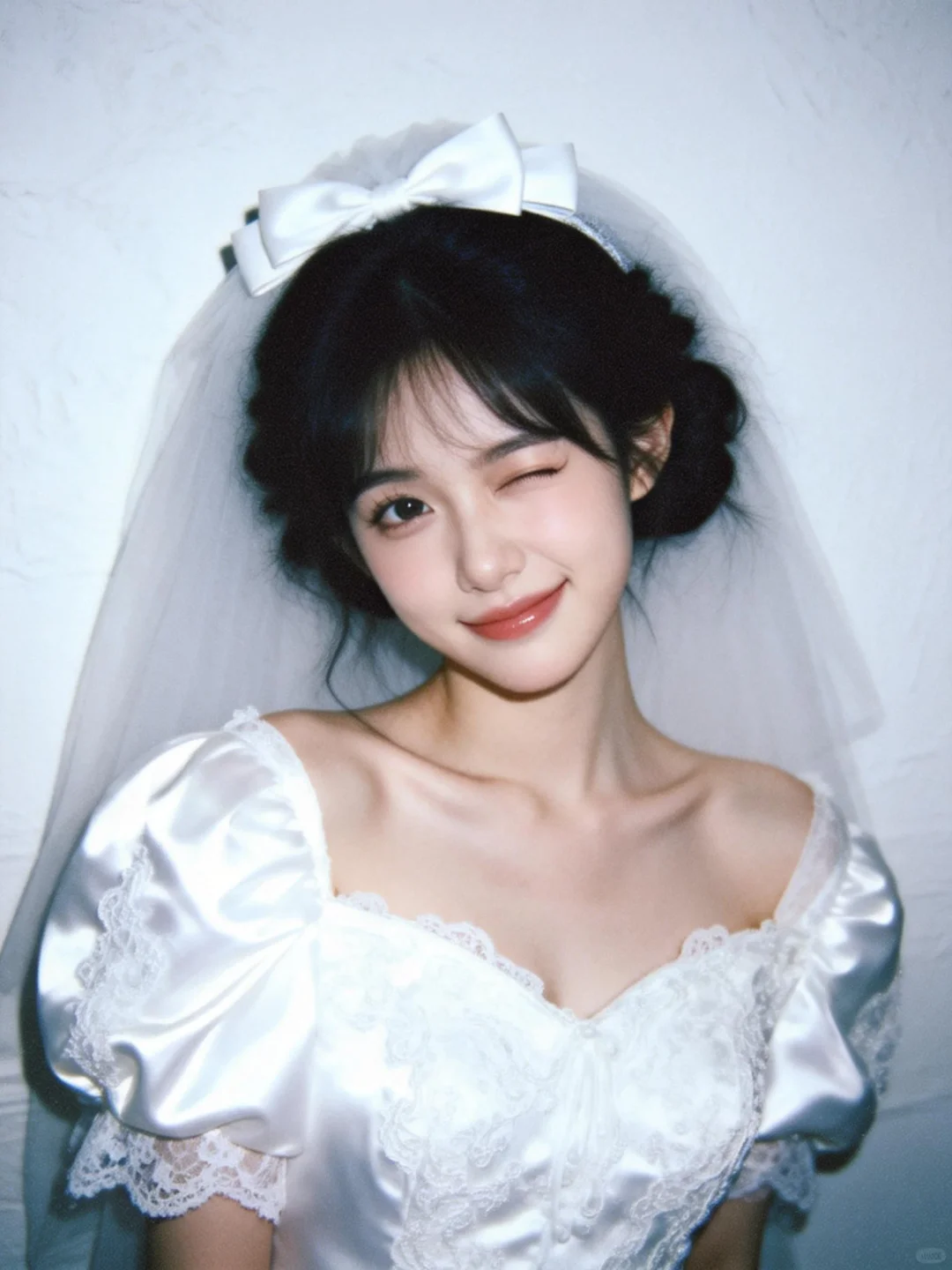 0 成本✨拍立得复古新娘写真