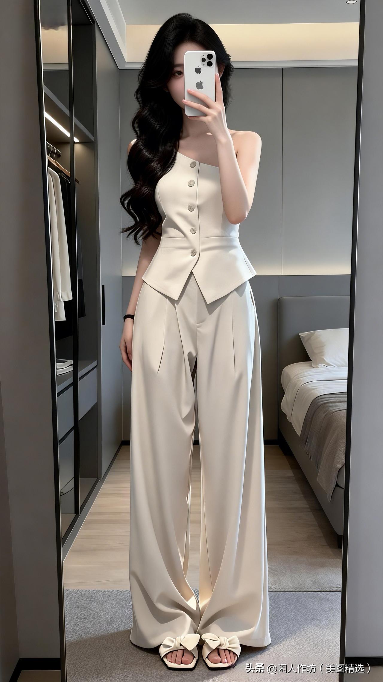 自拍照写真超级动作演示