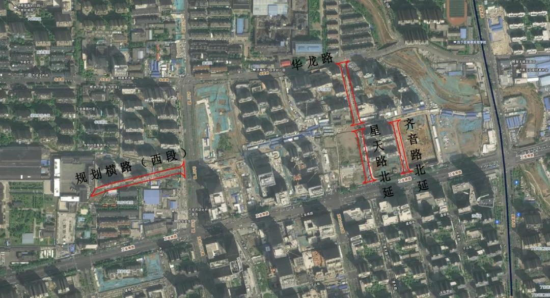 济南又将新添多条道路！
近日，济南市公布两个道路用地规划，涉及多条新建道路。
1