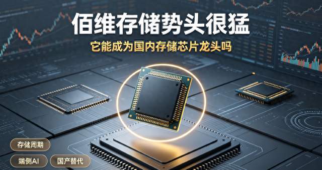 佰维存储势头很猛，它能成为国内存储芯片龙头吗