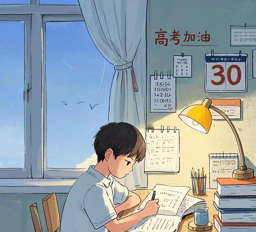 【高三中等生开学后的复习计划】

高三生寒假结束，距离高考就只有100天了，学校
