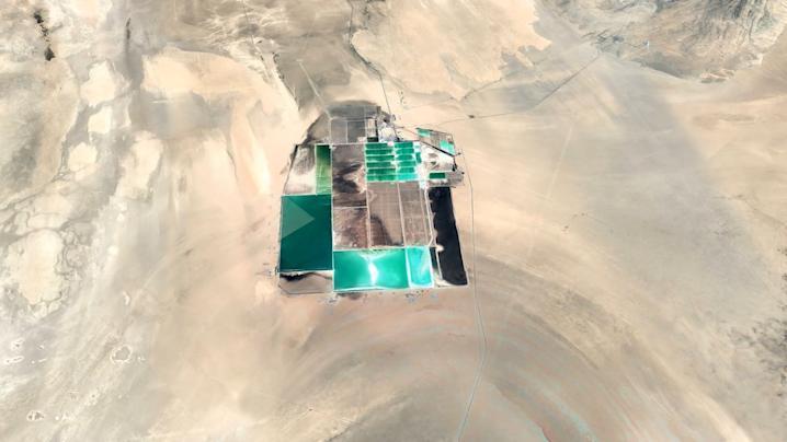 罗布泊钾盐基地盐田面积370平方公里，蒸发量3000+，年消耗地下水10方，如果