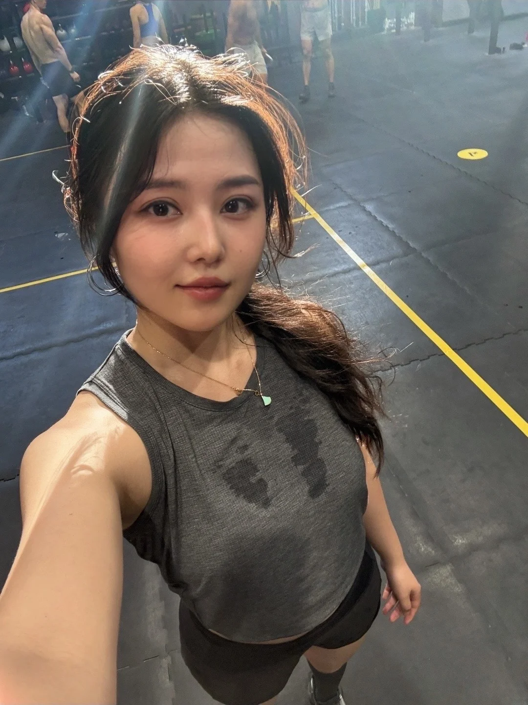 练完自拍🤳🏻