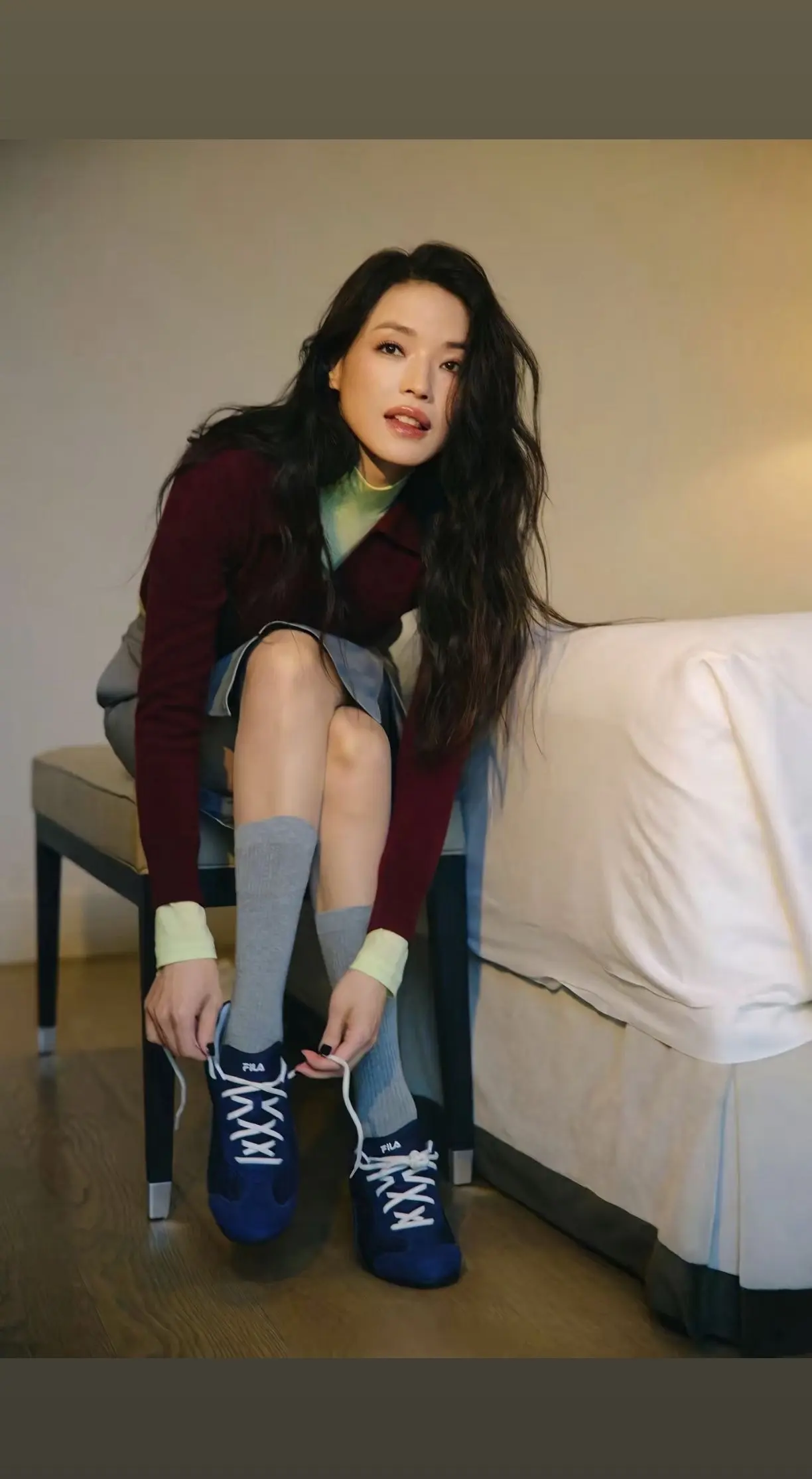 舒淇慵懒从容的松弛感