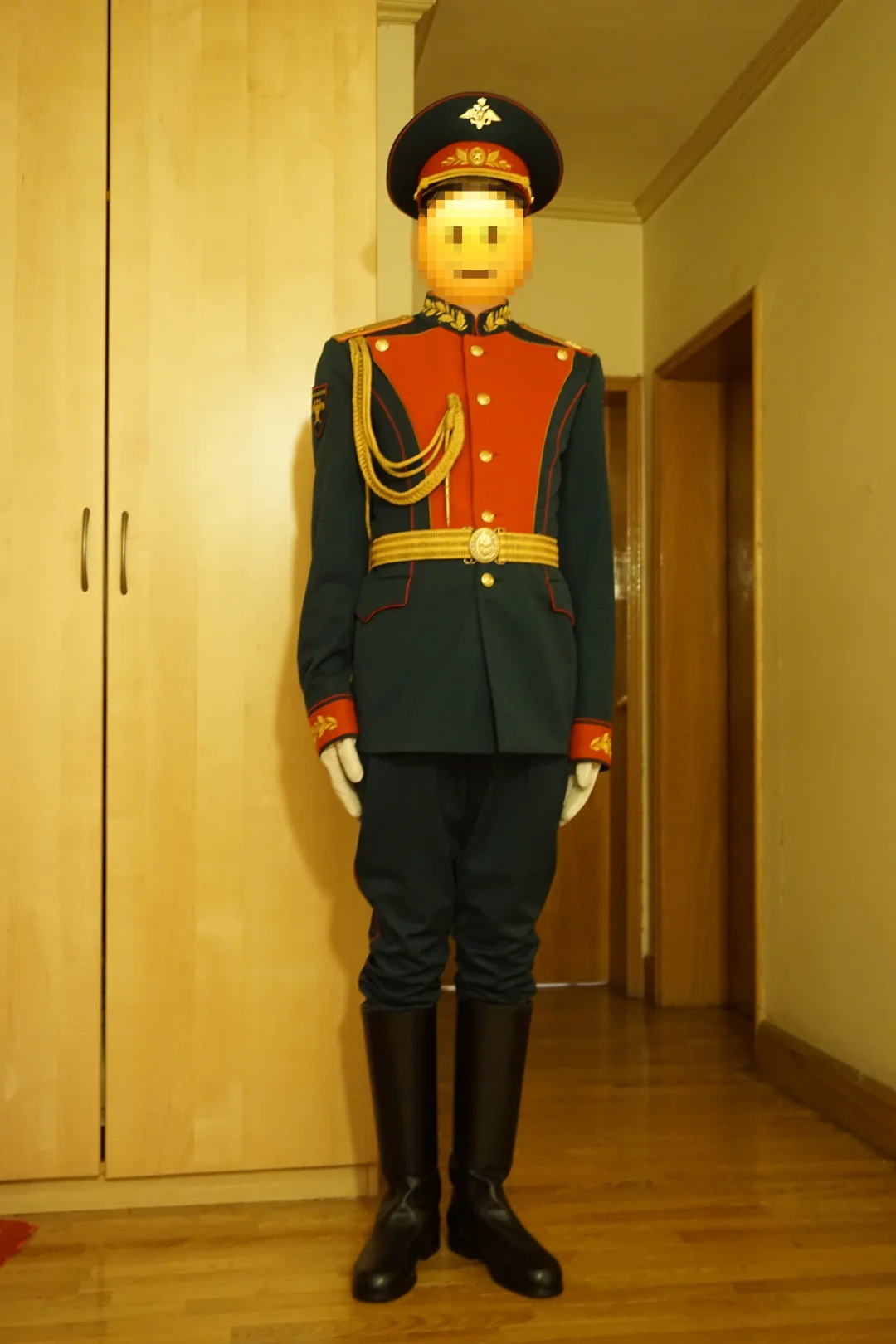 俄罗斯154普列奥布拉任斯基警卫团士兵礼服