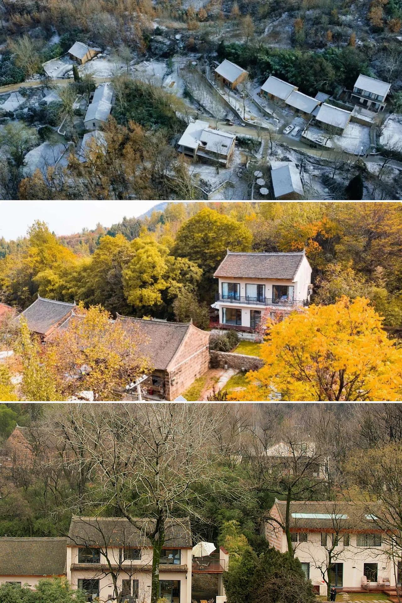 距西安曲江1小时车程，来秦岭山里的桃花源，溪水密林间，过一段山居而自愈的乡野生活