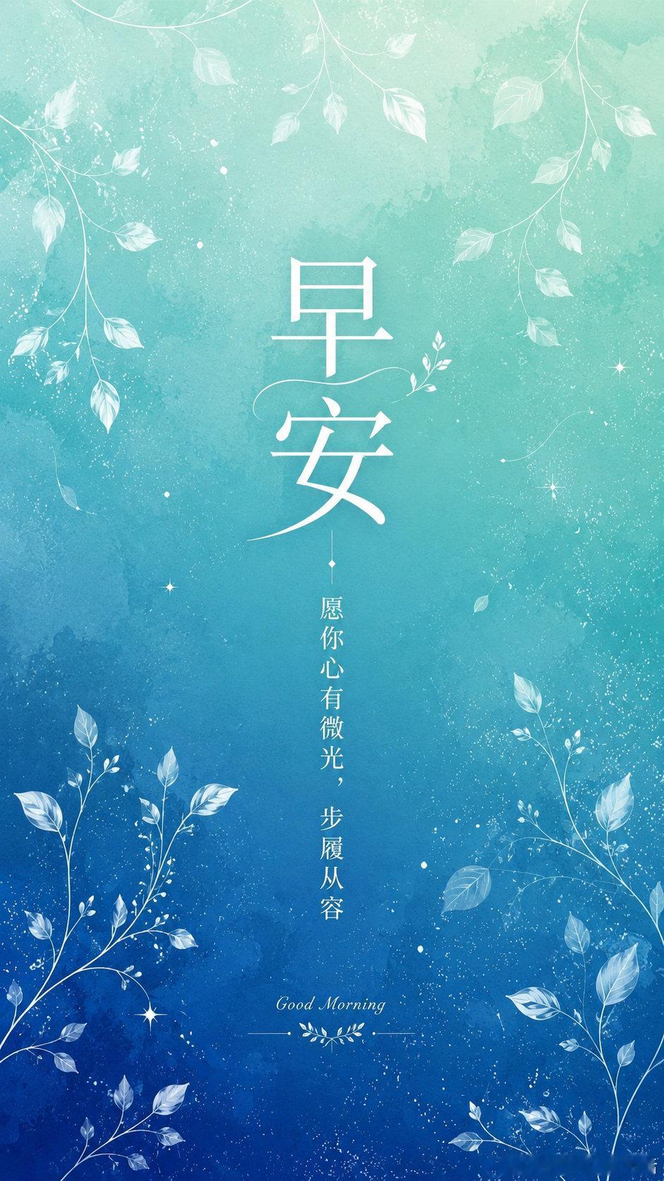 早！ 早安