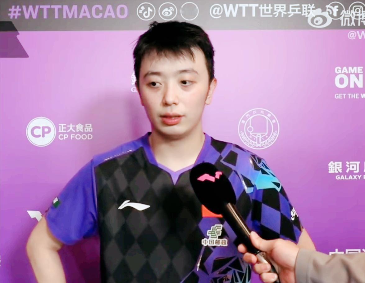 陈垣宇太聪明了，3:0拿下阿萨尔后采访，对他的新技术只字不提。

主持人问：今天