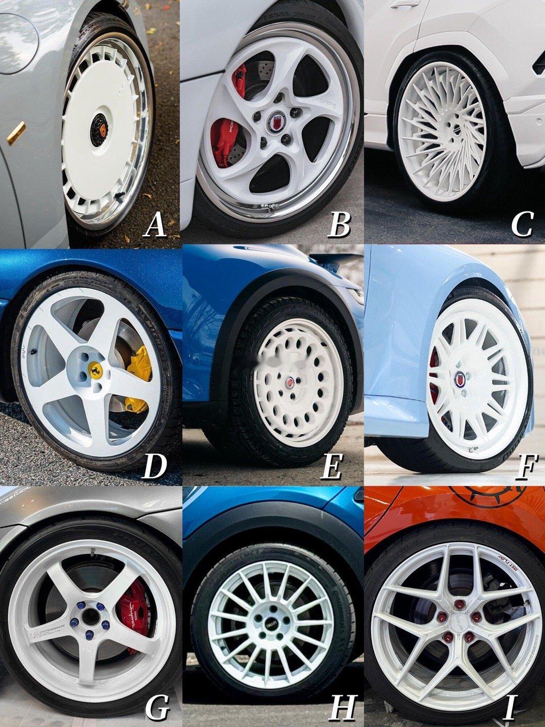 哪款是你的梦中情毂？白色系 🤍 JDM [耶]TLFW 𝐅𝐎𝐑𝐆𝐄?